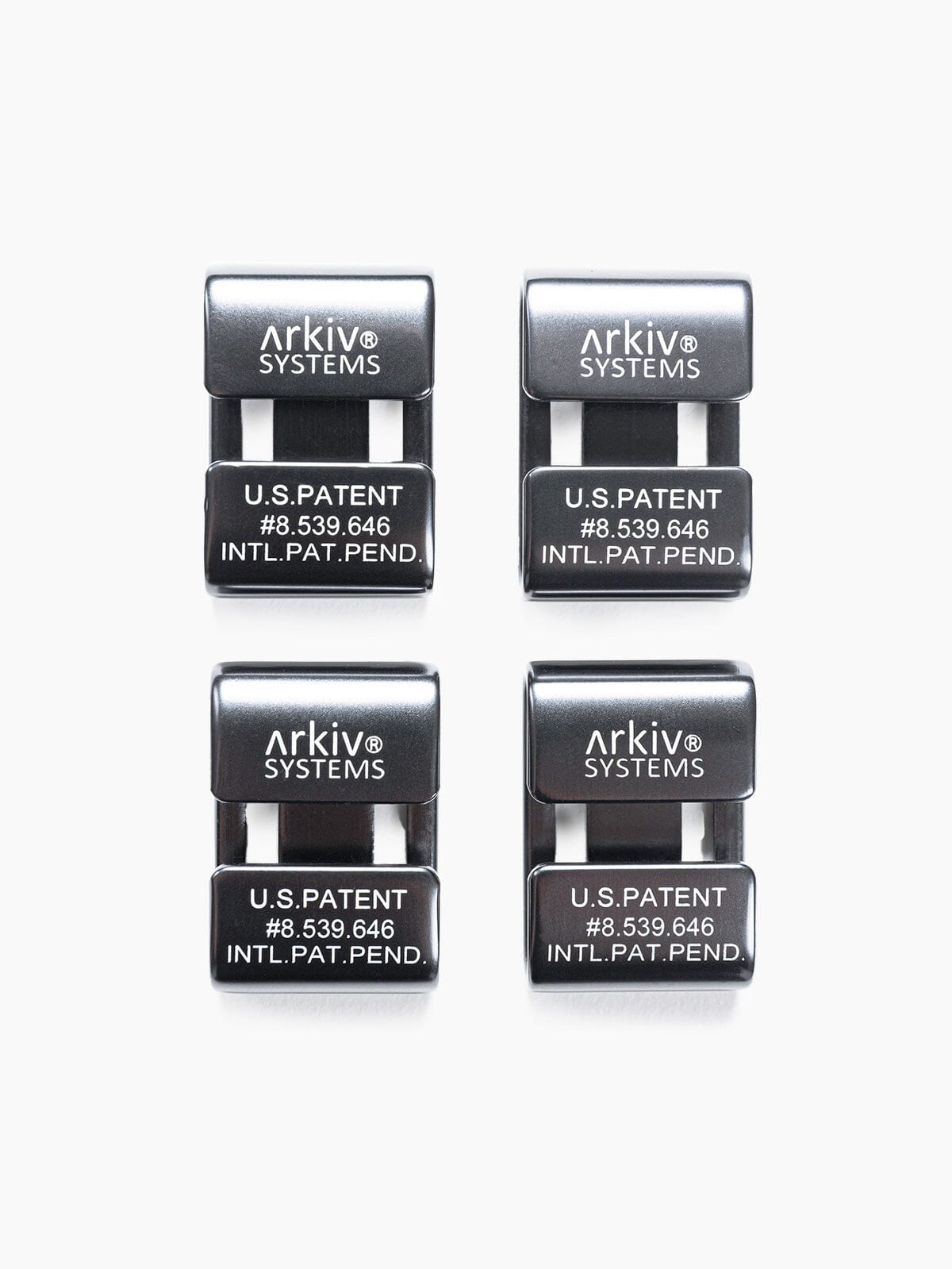Arkiv® Four-Piece Clip Set by Mission Workshop - Säänkestävät laukut ja tekniset vaatteet - San Francisco & Los Angeles - Rakennettu kestämään - ikuinen takuu