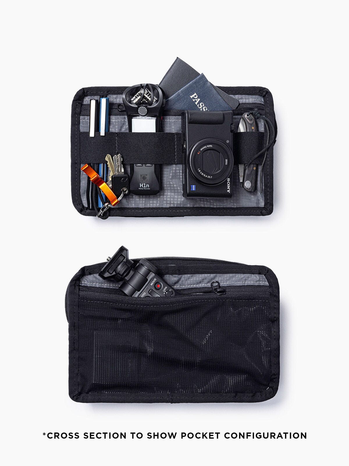 Notch Tech Pouch by Mission Workshop - Säänkestävät laukut ja tekniset vaatteet - San Francisco & Los Angeles - Rakennettu kestämään - ikuisesti taattu