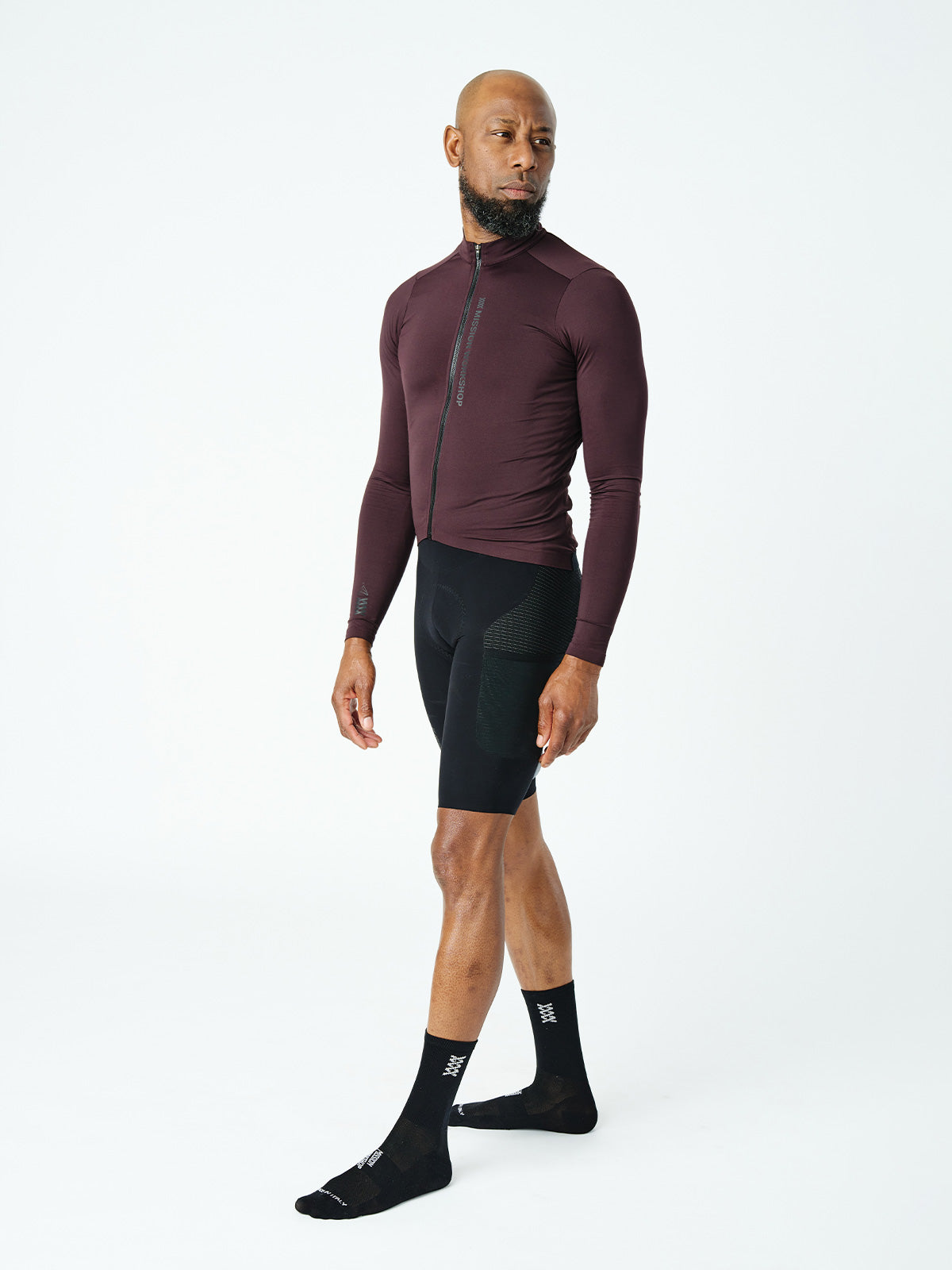Mission Pro Jersey : LS Men's by Mission Workshop - Säänkestävät laukut ja tekniset vaatteet - San Francisco & Los Angeles - Kestävästi rakennettu - ikuinen takuu