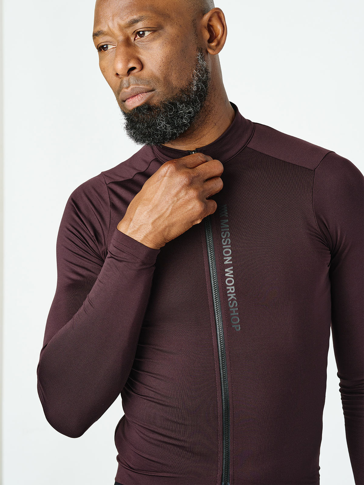 Mission Pro Jersey : LS Men's by Mission Workshop - Säänkestävät laukut ja tekniset vaatteet - San Francisco & Los Angeles - Kestävästi rakennettu - ikuinen takuu