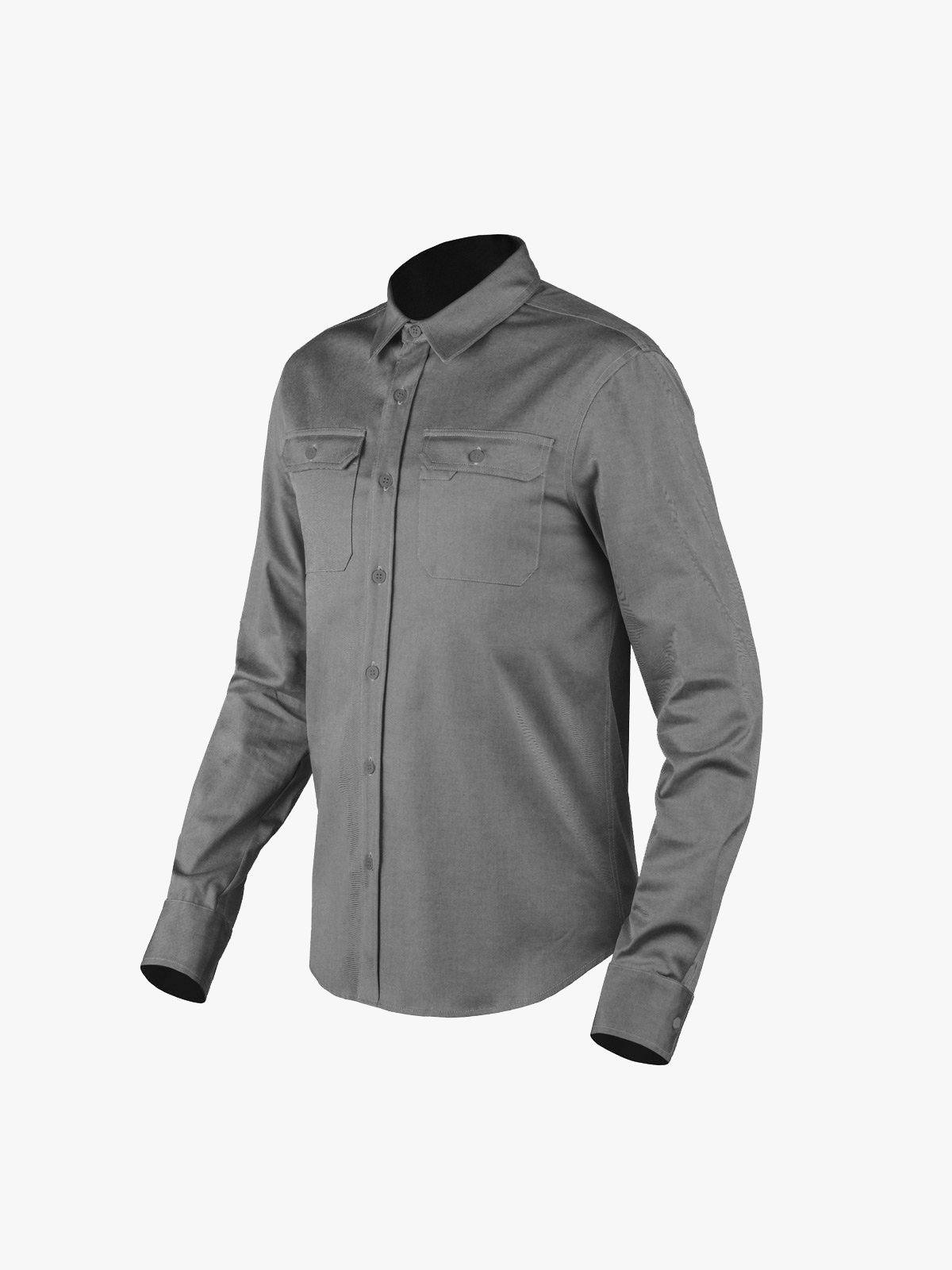 Sansom : Button Up by Mission Workshop - Säänkestävät laukut ja tekniset vaatteet - San Francisco & Los Angeles - Rakennettu kestämään - ikuinen takuu