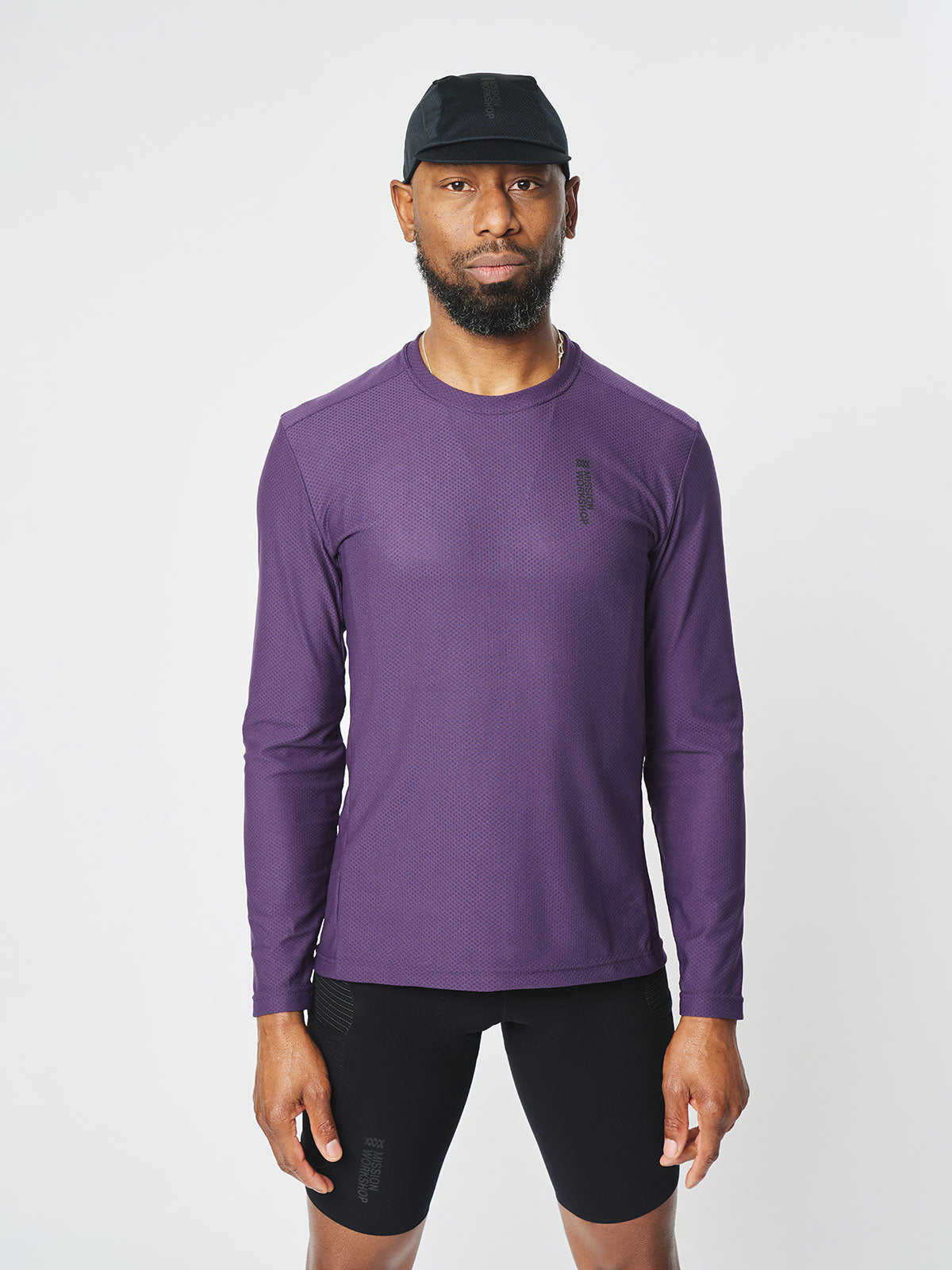 Mission Pro Tech Tee : LS Men's by Mission Workshop - Säänkestävät laukut & Tekniset vaatteet - San Francisco & Los Angeles - Kestää - ikuisesti taattu