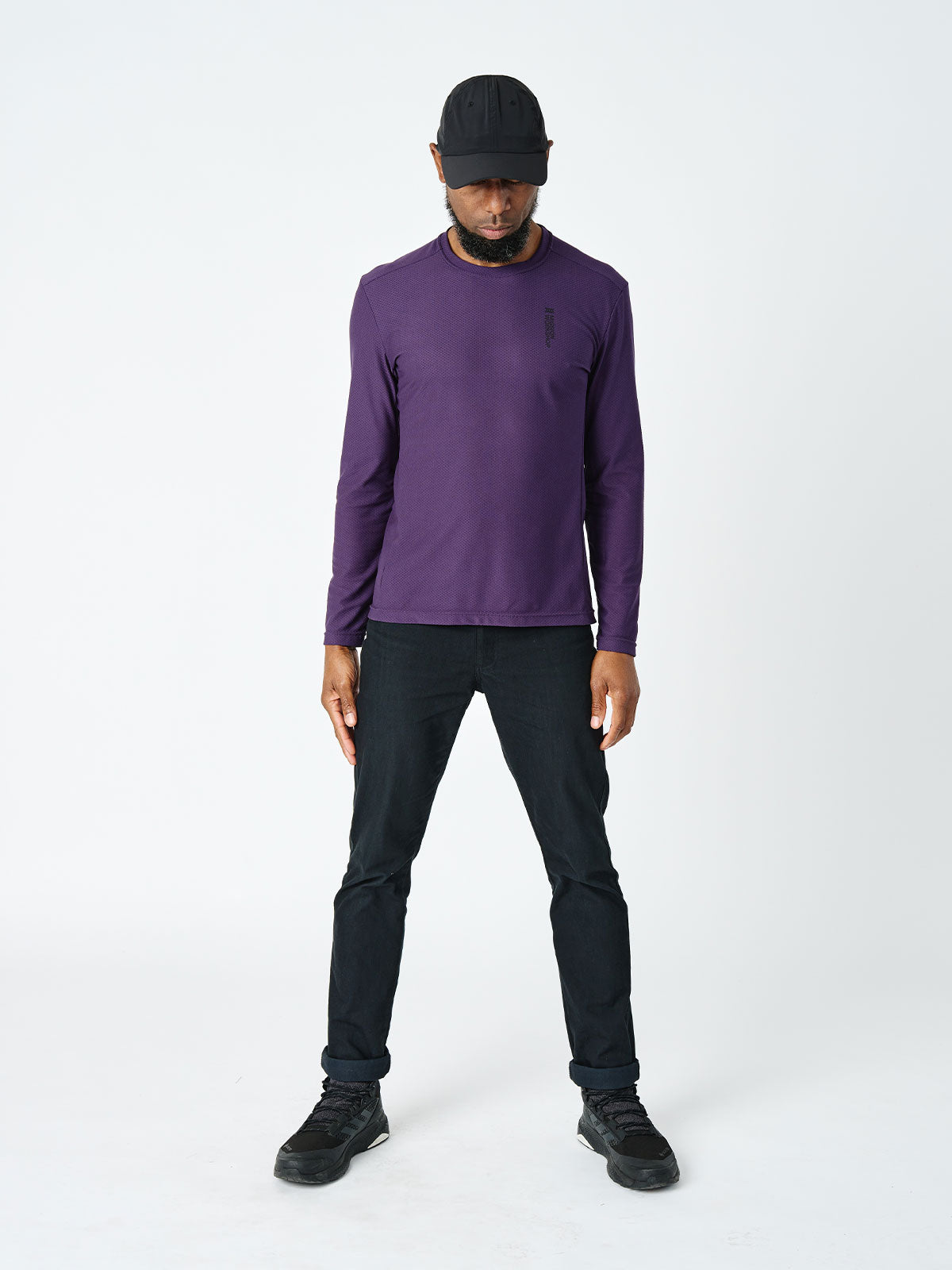 Mission Pro Tech Tee : LS Men's by Mission Workshop - Säänkestävät laukut & Tekniset vaatteet - San Francisco & Los Angeles - Kestää - ikuisesti taattu