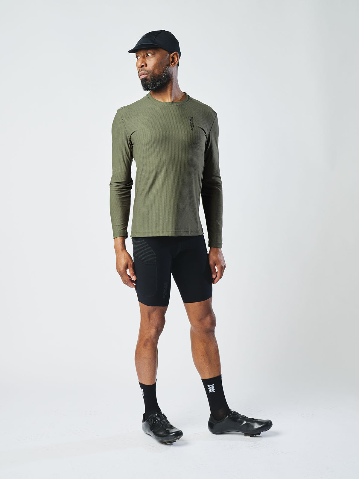 Mission Pro Tech Tee : LS Men's by Mission Workshop - Säänkestävät laukut & Tekniset vaatteet - San Francisco & Los Angeles - Kestää - ikuisesti taattu