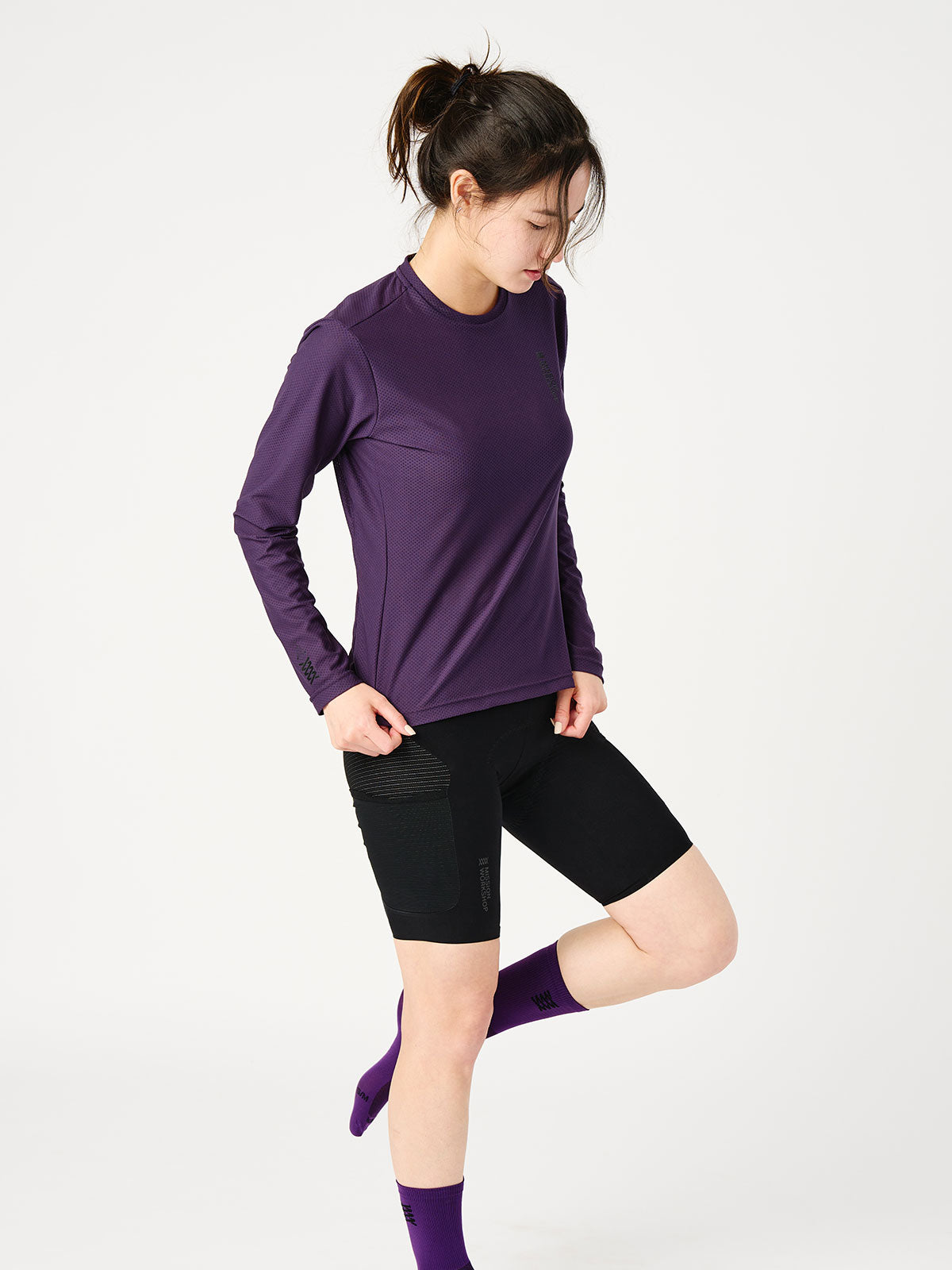 Mission Pro Tech Tee : LS Women's by Mission Workshop - Säänkestävät laukut ja tekniset vaatteet - San Francisco & Los Angeles - Kestää - ikuisesti taattu