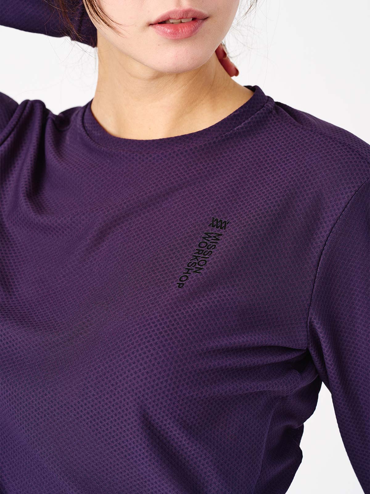 Mission Pro Tech Tee : LS Women's by Mission Workshop - Säänkestävät laukut ja tekniset vaatteet - San Francisco & Los Angeles - Kestää - ikuisesti taattu