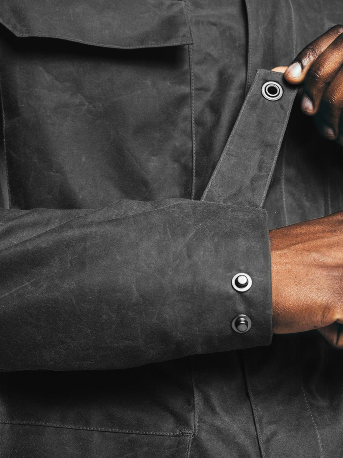 Eiger Waxed Canvas Jacket by Mission Workshop - Säänkestävät laukut ja tekniset vaatteet - San Francisco & Los Angeles - Rakennettu kestämään - ikuinen takuu