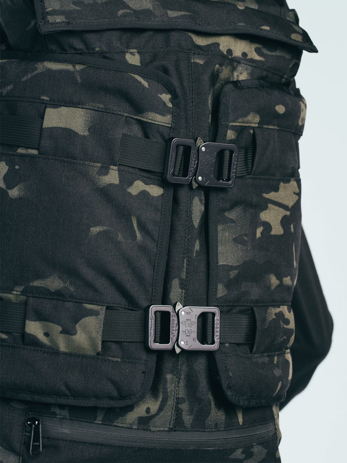 Cobra® Buckle Set : HT500 & Black Camo Rhake by Mission Workshop - Säänkestävät laukut ja tekniset vaatteet - San Francisco & Los Angeles - Kestävät - ikuisesti taattu
